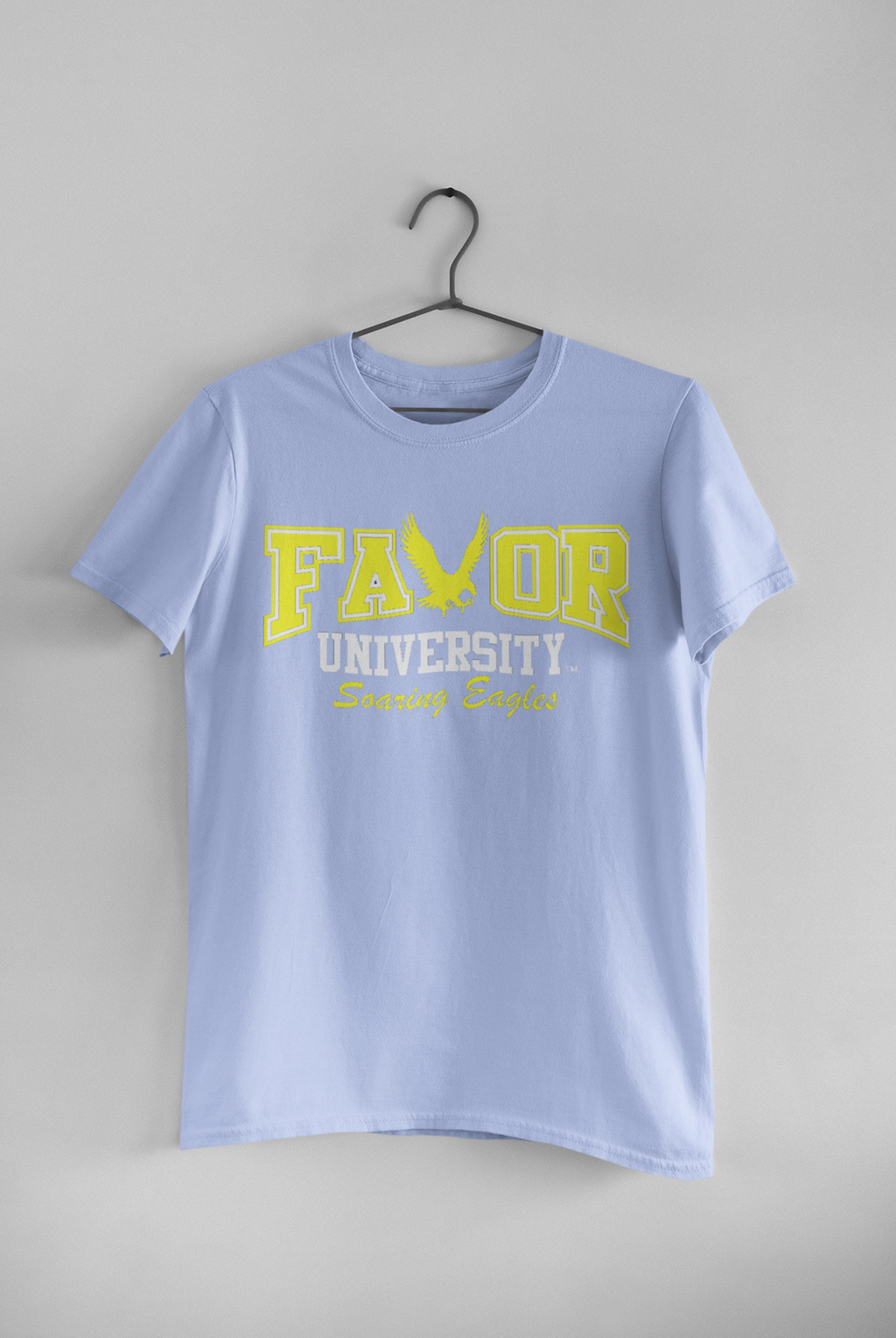 Sky Blue Favor University T-Shirt
