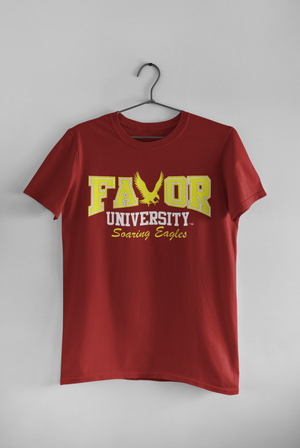 Crimson Favor University T-Shirt