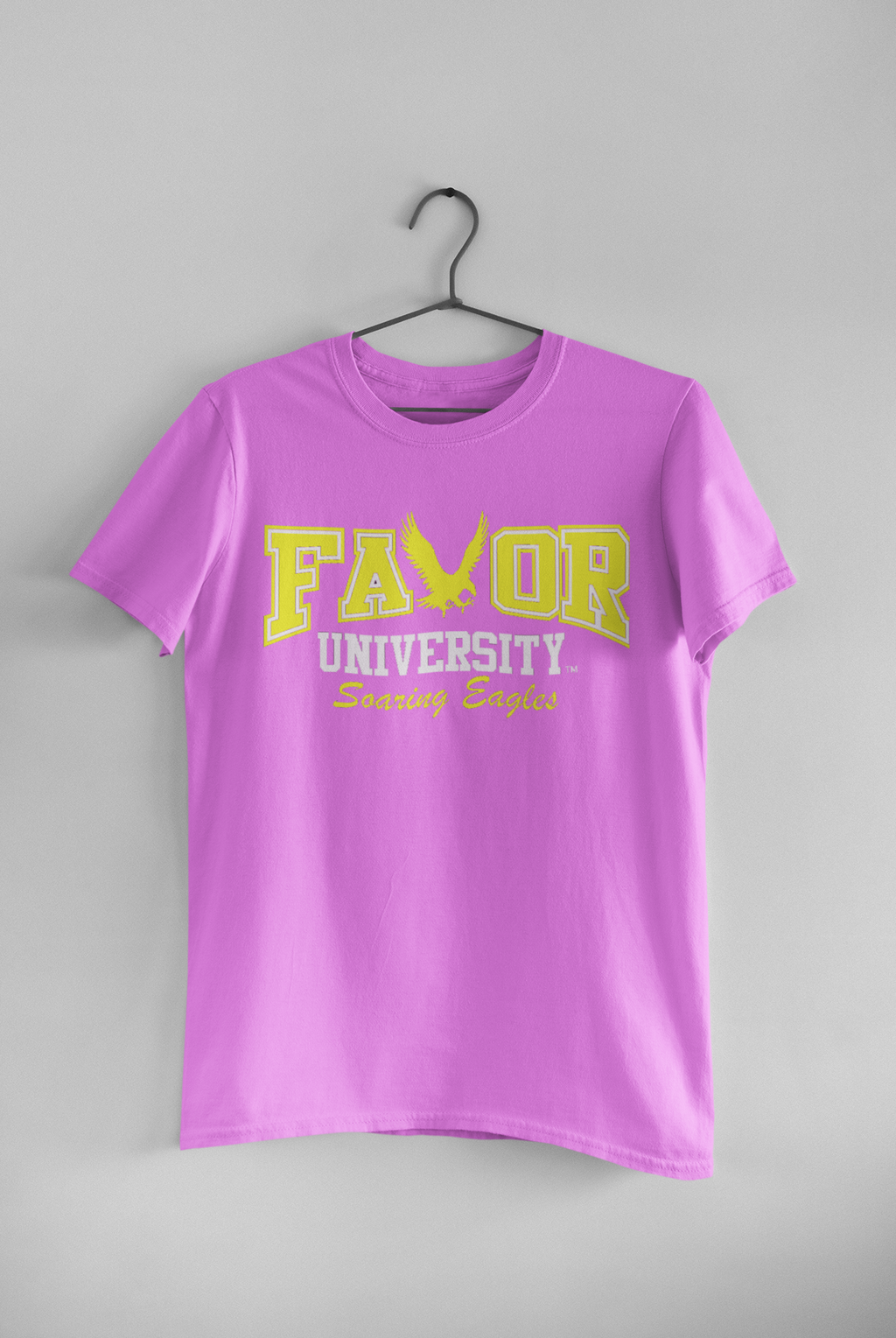 Fuchsia Favor University T-Shirt
