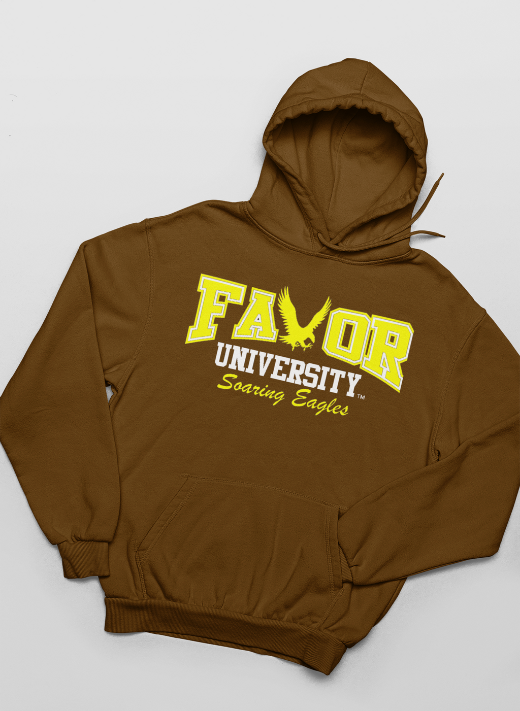 Chocolate Favor University Hoodie