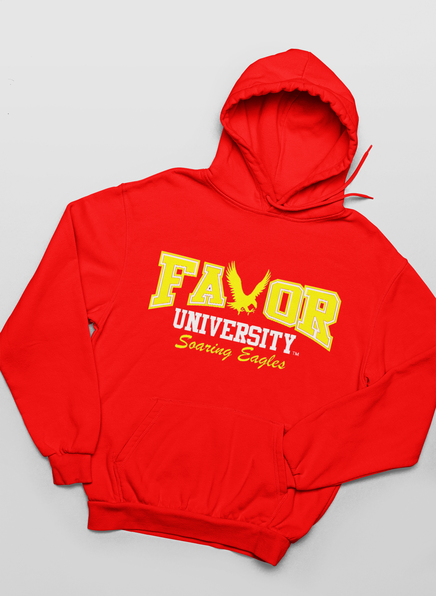 University online red hoodie